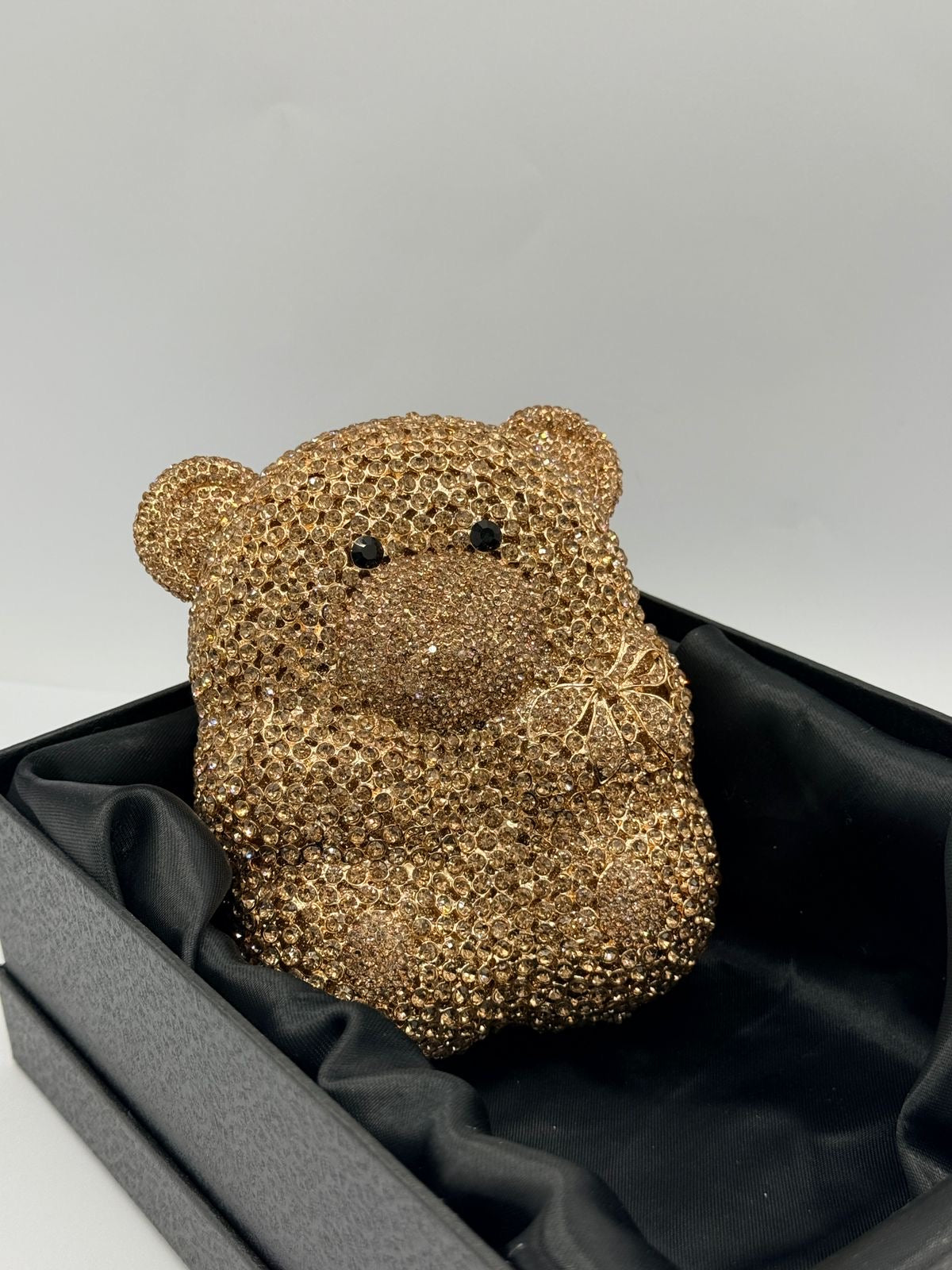Teddy Crystal Clutch