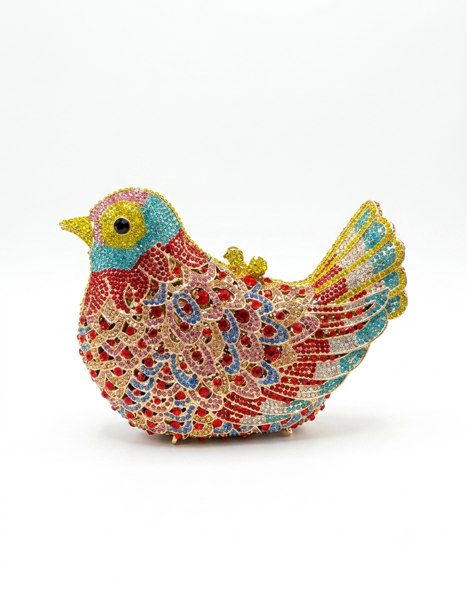 Crystal Bird Clutch