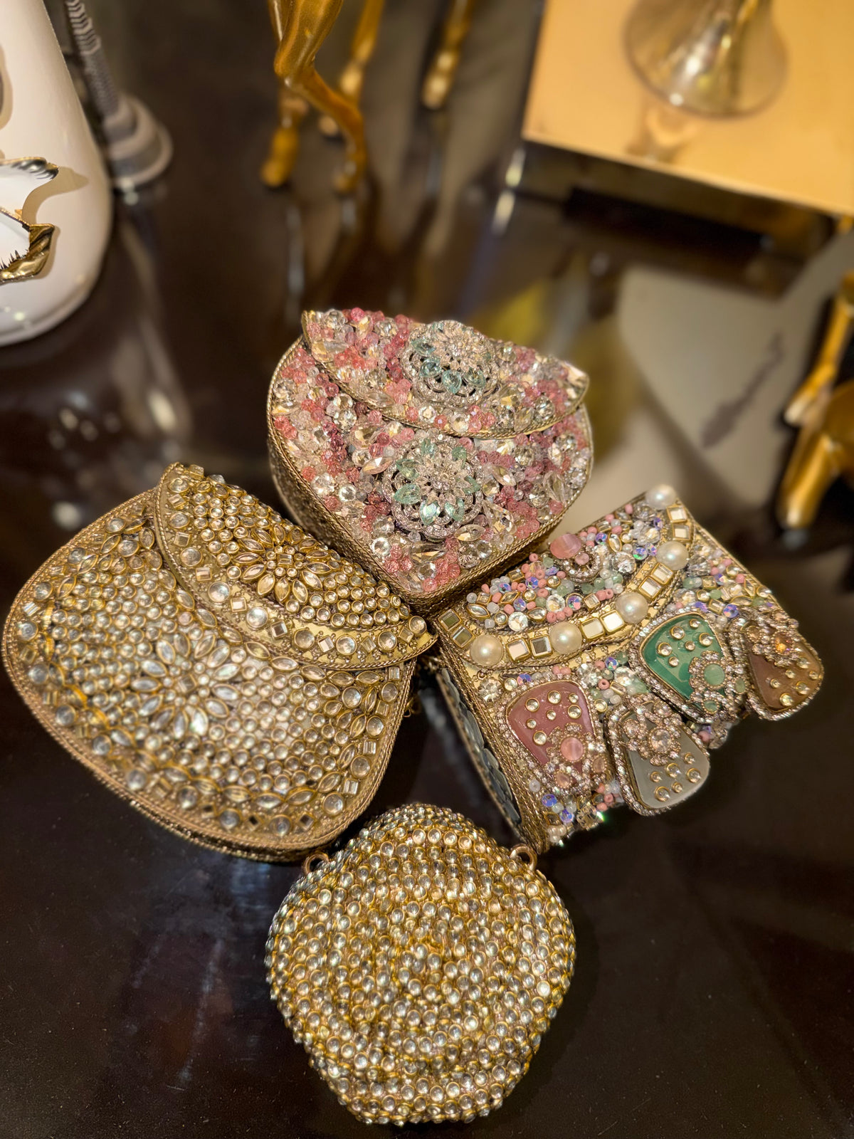 The Kundan Mosaic Clutch