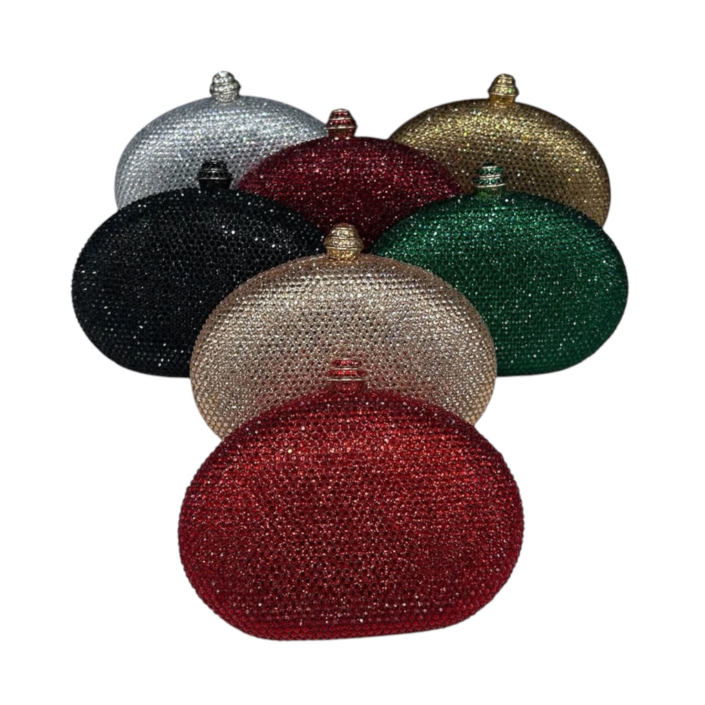 Celeste Crystal Clutch