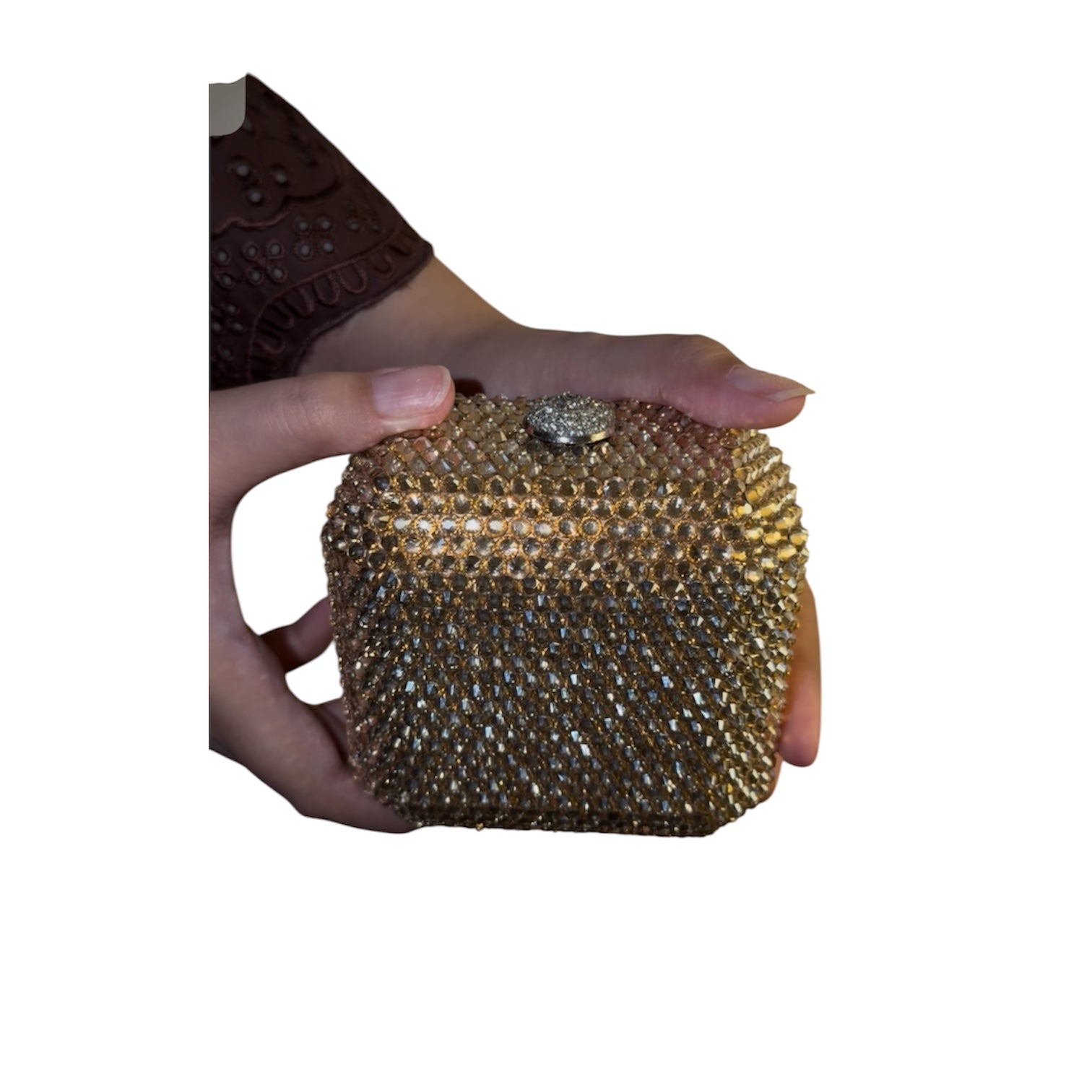 Luna Crystal Clutch