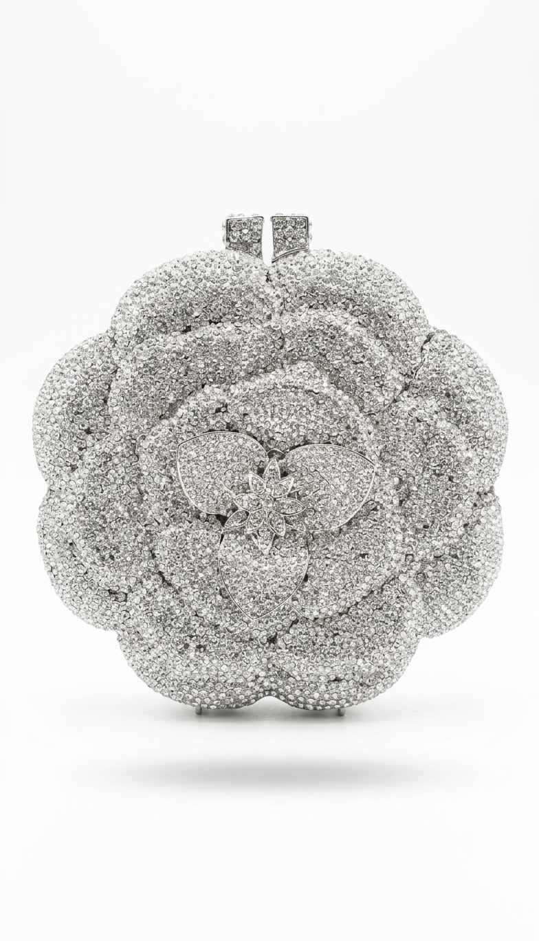 Crystal Bloom Clutch