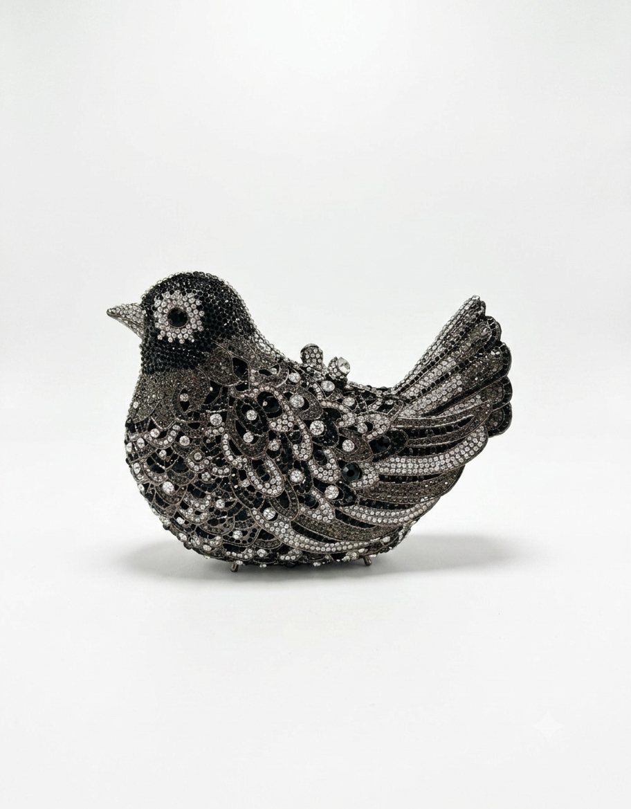 Crystal Bird Clutch