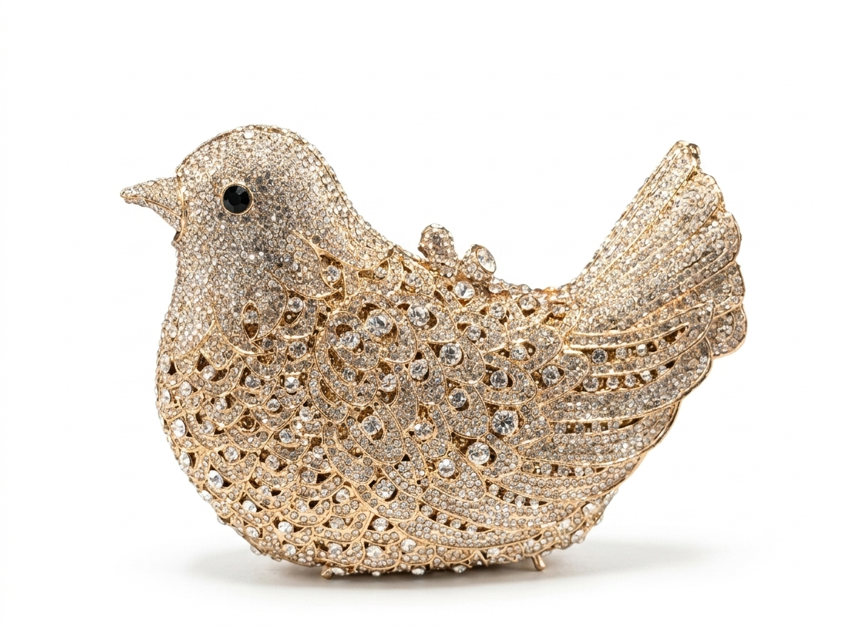 Crystal Bird Clutch