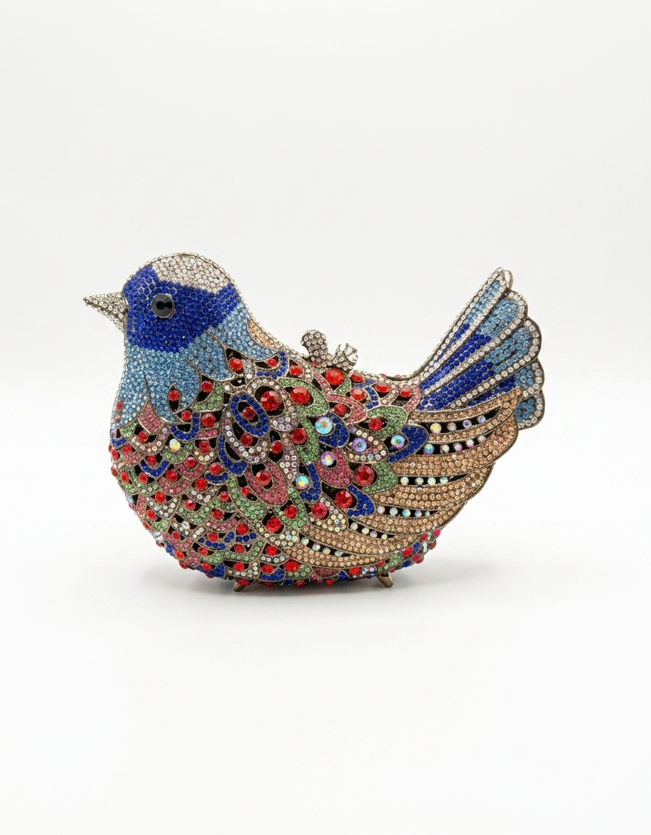 Crystal Bird Clutch