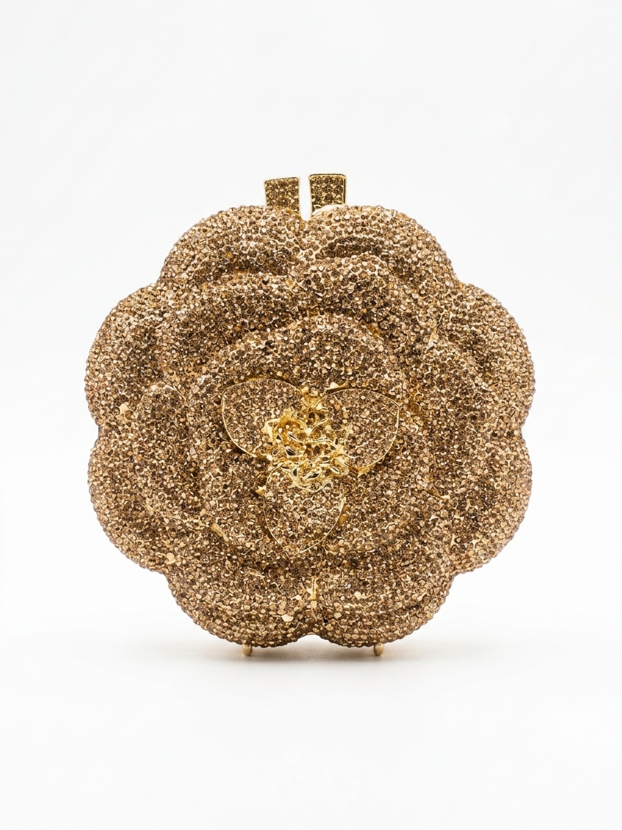 Crystal Bloom Clutch