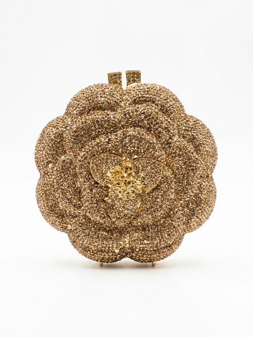 Crystal Bloom Clutch