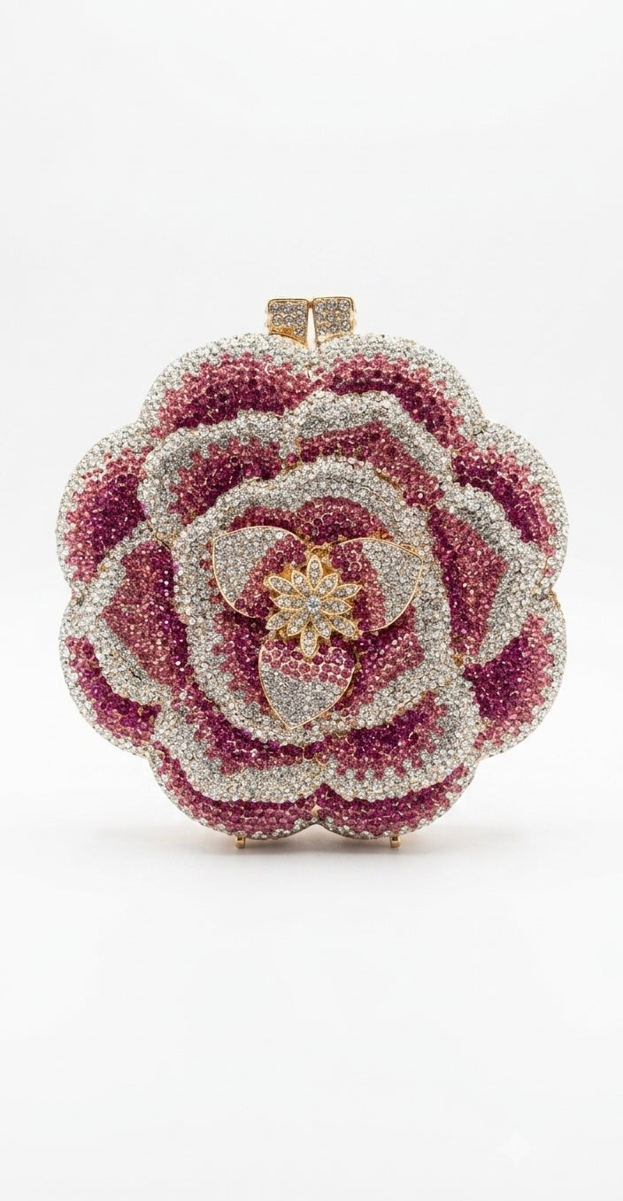 Crystal Bloom Clutch