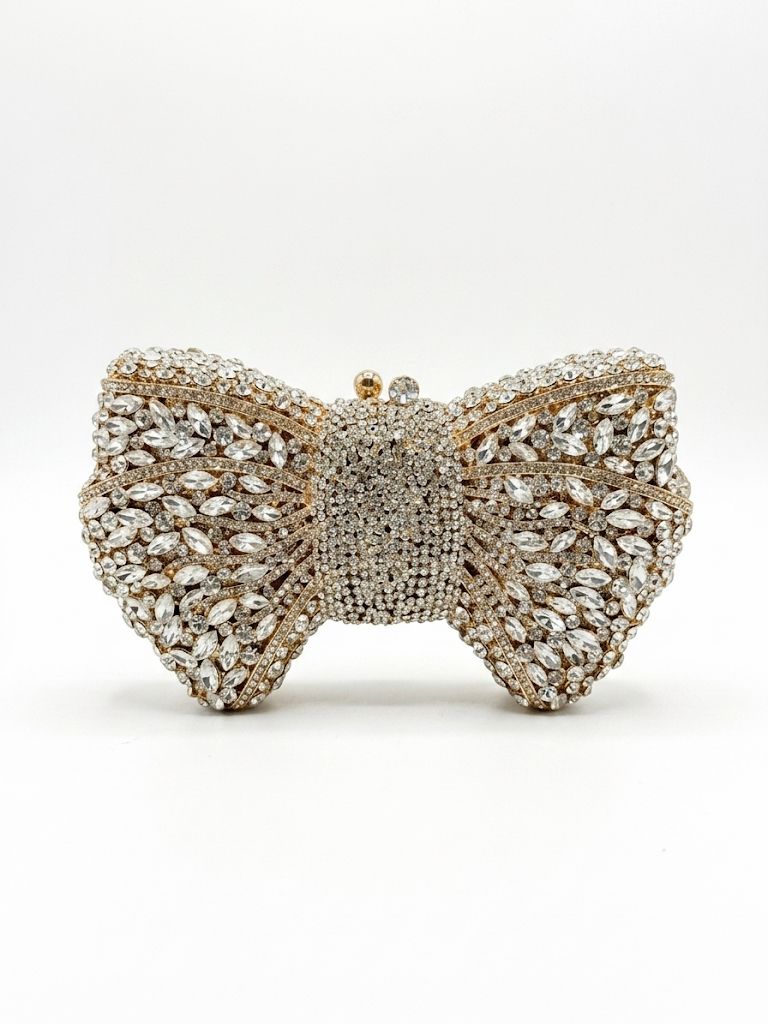 Crystal Bow Clutch