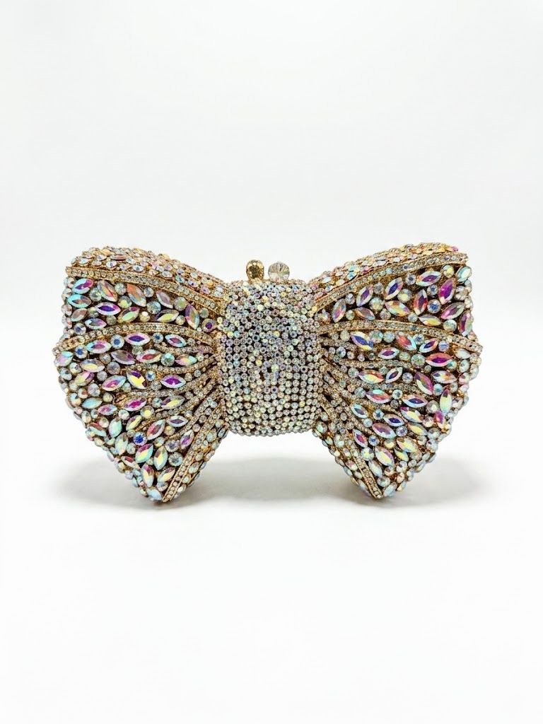 Crystal Bow Clutch