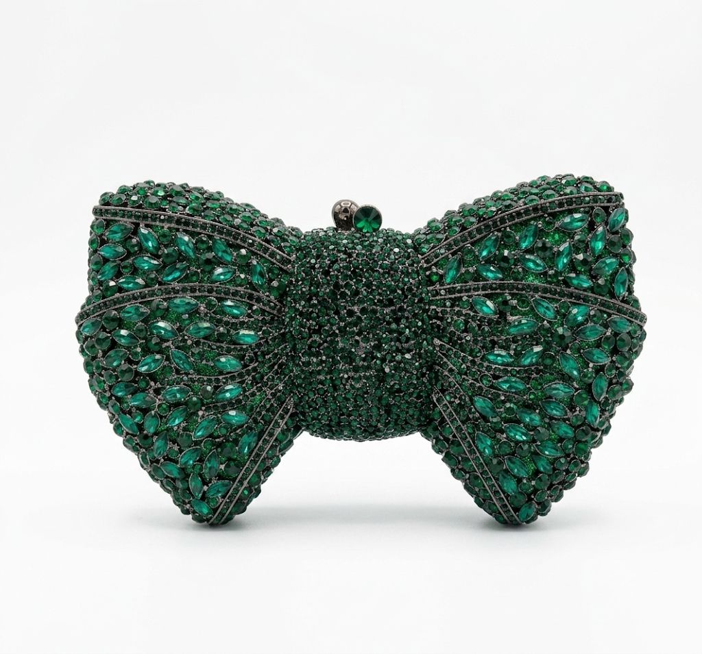Crystal Bow Clutch