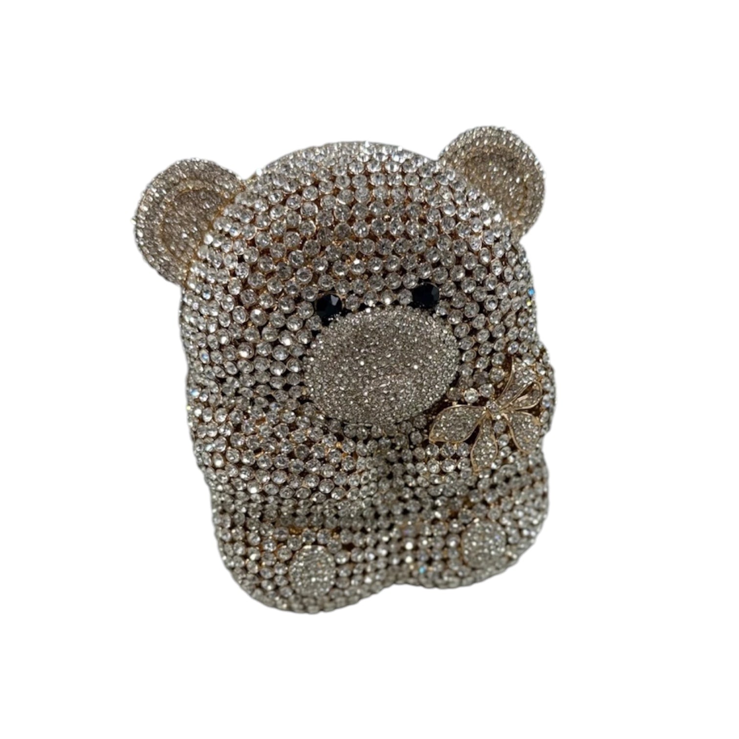Teddy Crystal Clutch