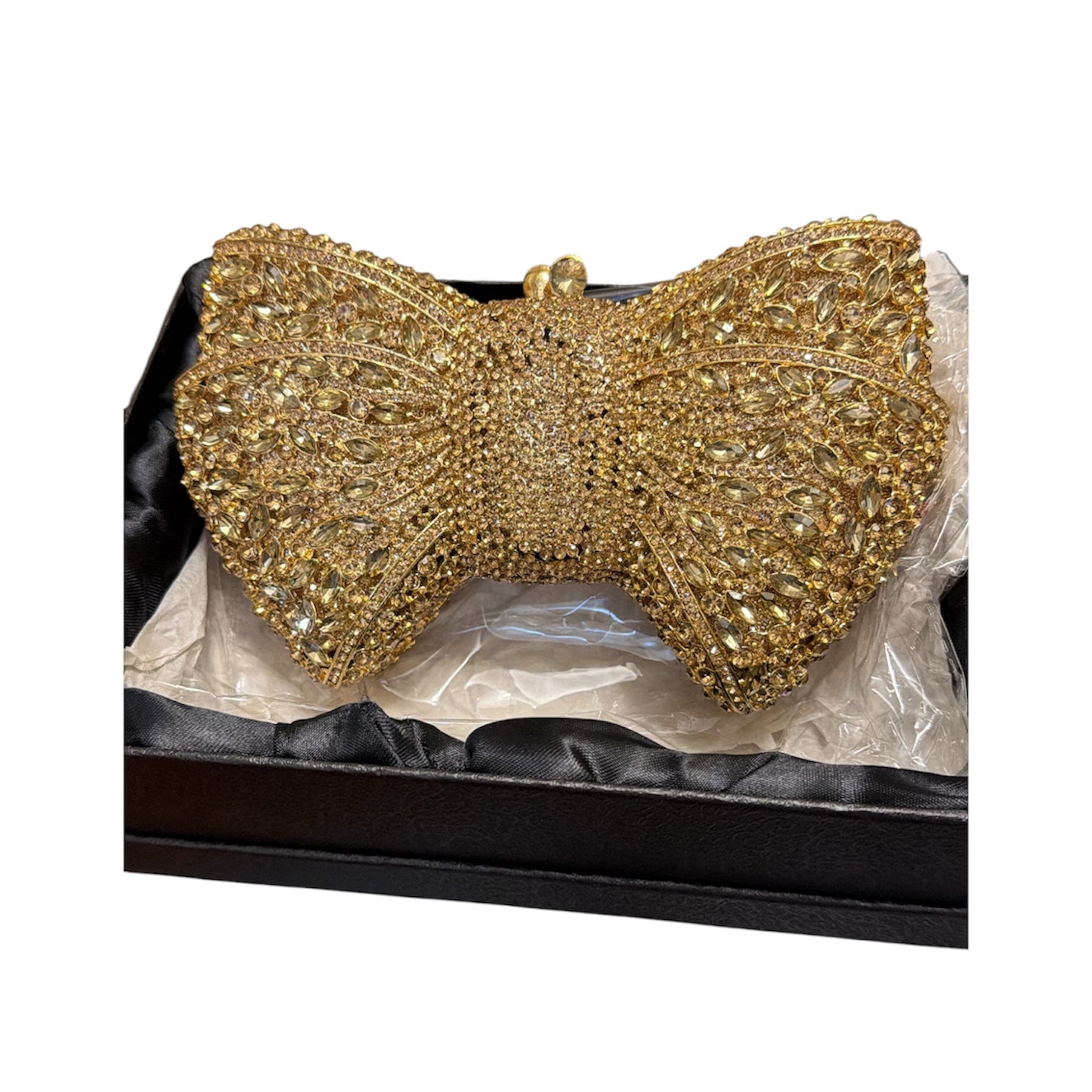Crystal Bow Clutch
