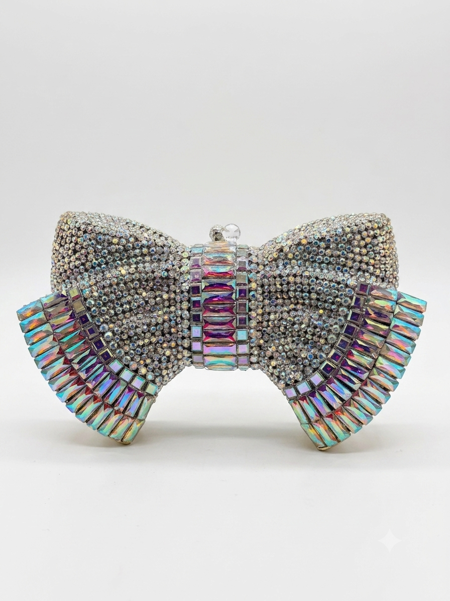 Crystal Bow Clutch