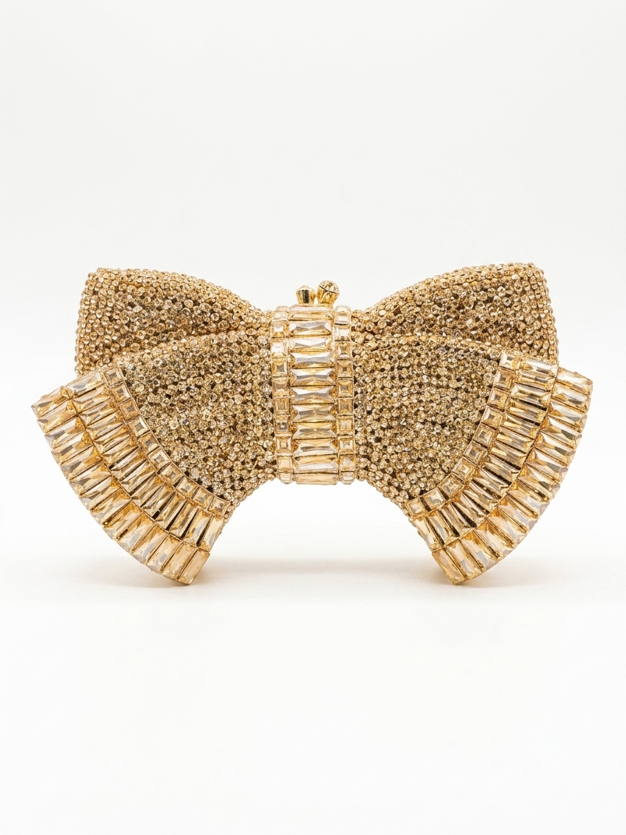 Crystal Bow Clutch