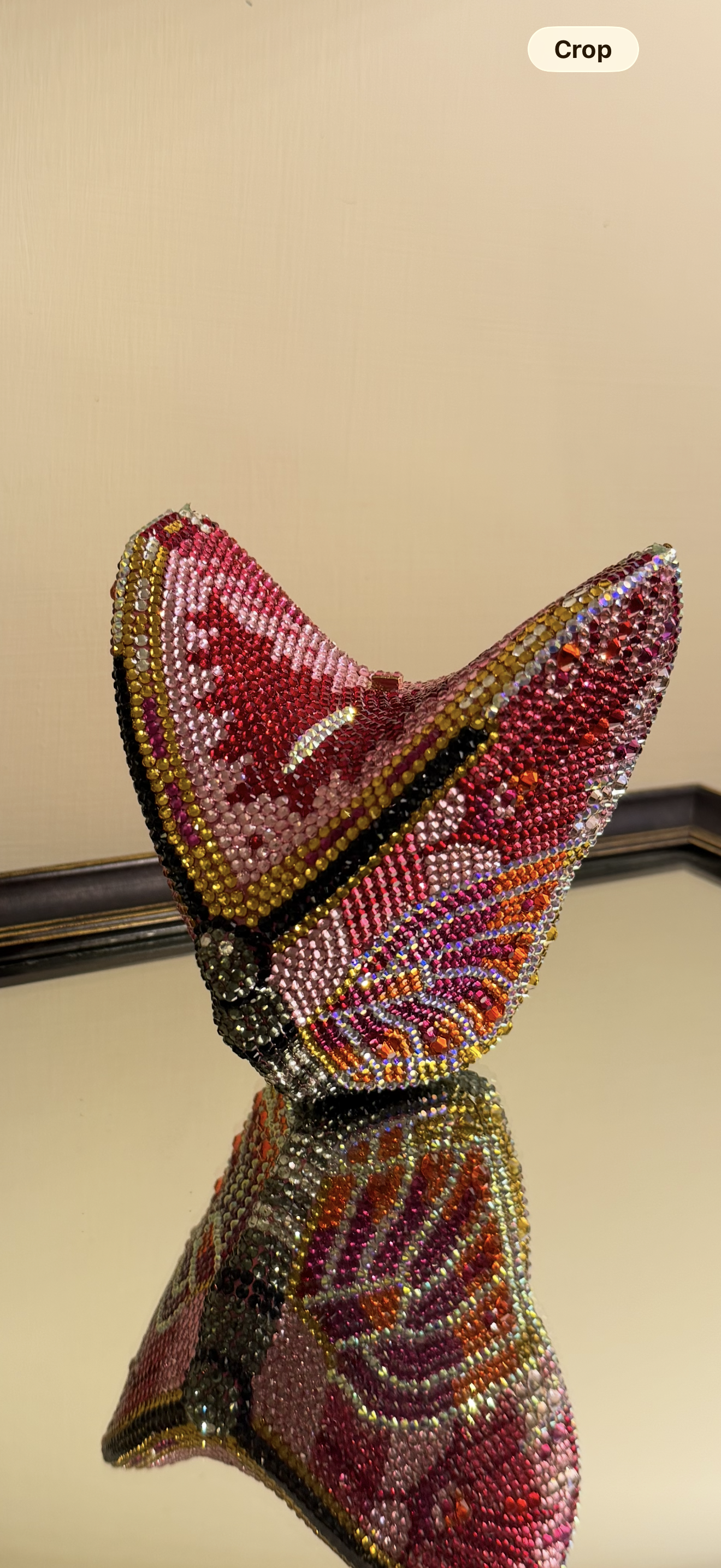 Luxury Butterfly Clutch